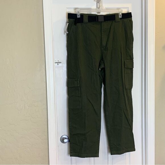 Aritzia TNA Green Fatigue Cargo Pants Size 2XL - Picture 3 of 12